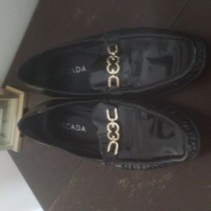 Escada Patent Leather Loafers Size 8